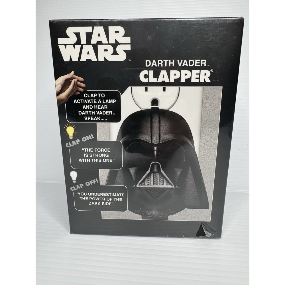 Darth Vader Star Wars Clapper New Sealed in Package NWT Great Gift